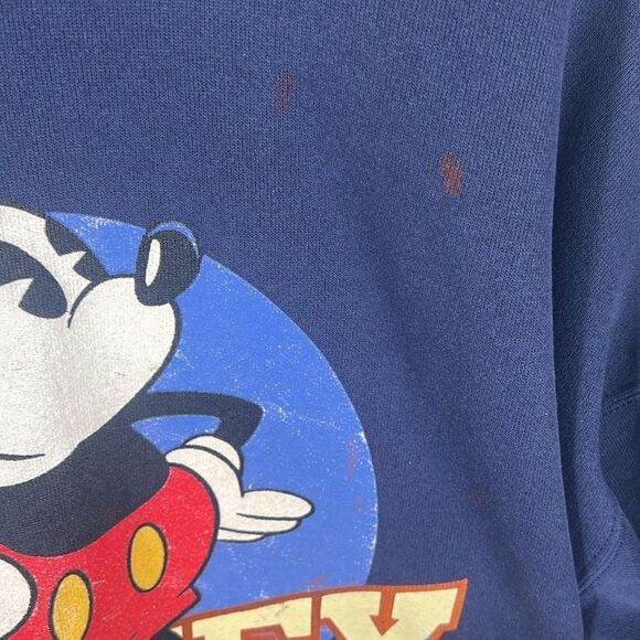 đ„True Vintage MICKEY MOUSE LOONEY TUNESâLicensed Crewneck Sweatshirt Sz XL - EU - Picture 15 of 16